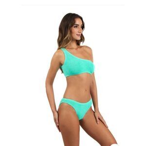Love & Bikinis BORA BORA ONE SHOULDER ONE SIZE BIKINI TOP ONLY